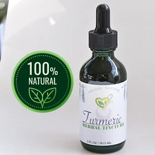 Turmeric Tincture Organic – Joint & Inflammation Support High Curcumin 2oz