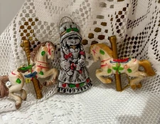 Ornaments Christmas Around The World Carousel House Of Lloyd & Bavarian Wax Art