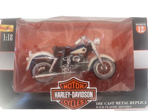 MÔ HÌNH HARLEY DAVIDSON 1952 K MODEL 1:18 MAISTO 3607 - Xe Mô Hình - View #4