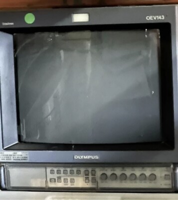 Olympus OEV143 Color Video Monitor Video CRT Retro Gaming