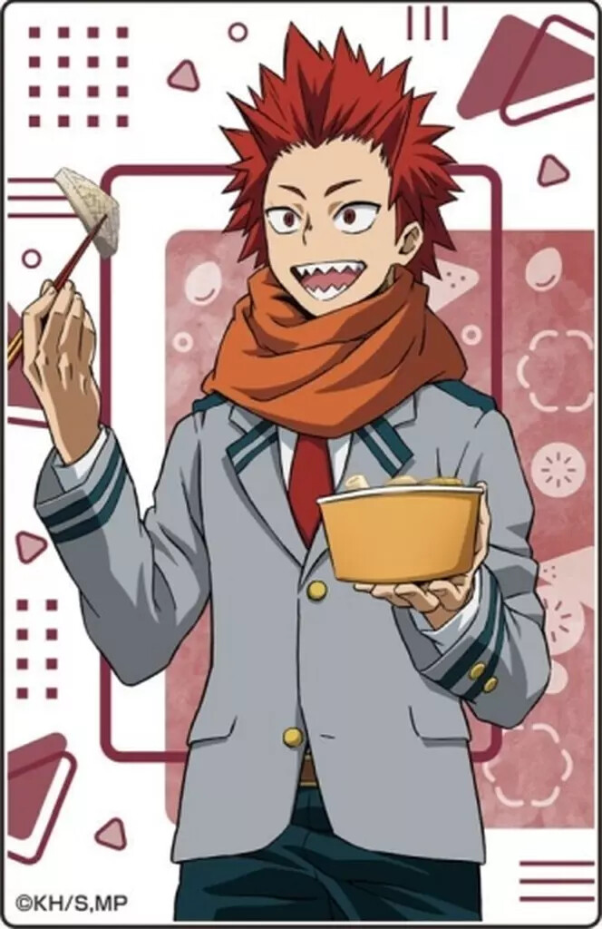 Acrylic Stand Panel Eijiro Kirishima My Hero Academia Block Collection Oden Ver.