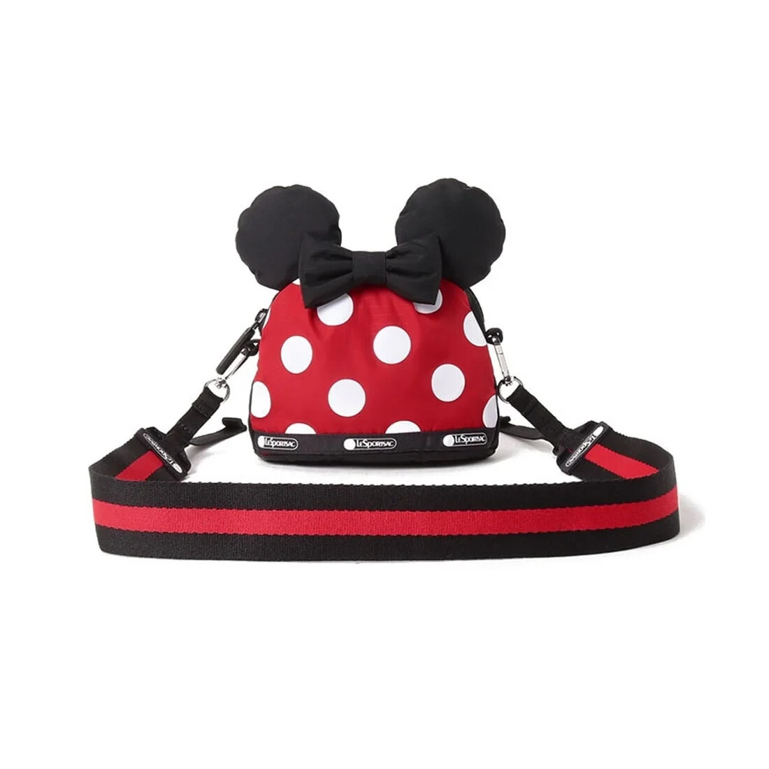 在庫有!国内発! LeSportsac/ディズニー/Minnie Crossbody/ミニー LeSportsac x Disney Minnie Crossbody Shoulder Bag 100th