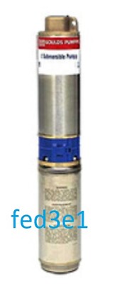 Red Jacket GRIZZLY 75C21112G12 3/4hp 4'' Submersible Well Pump 1/60-230v, 2 wire