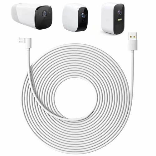 9m Charging Cable for Eufycam 2/2 Pro/2C/2C Pro/E/E20 E40/L40/L20/S40/S220/3/3C - Picture 3 of 6