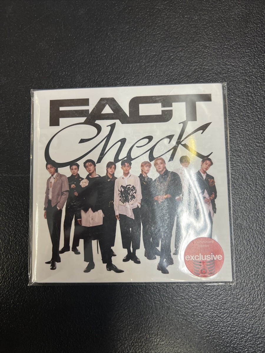 NCT 127 The 5th Album Fact Check CD Target Exclusive Postcard
