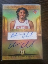 2012-13 Panini Gold Standard Chris Copeland Auto Jersey Card # 236 DOUBLE AUTO 