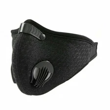 Training Mask With Filter Half Carbon Mountain  Sporrt Road Face Cover