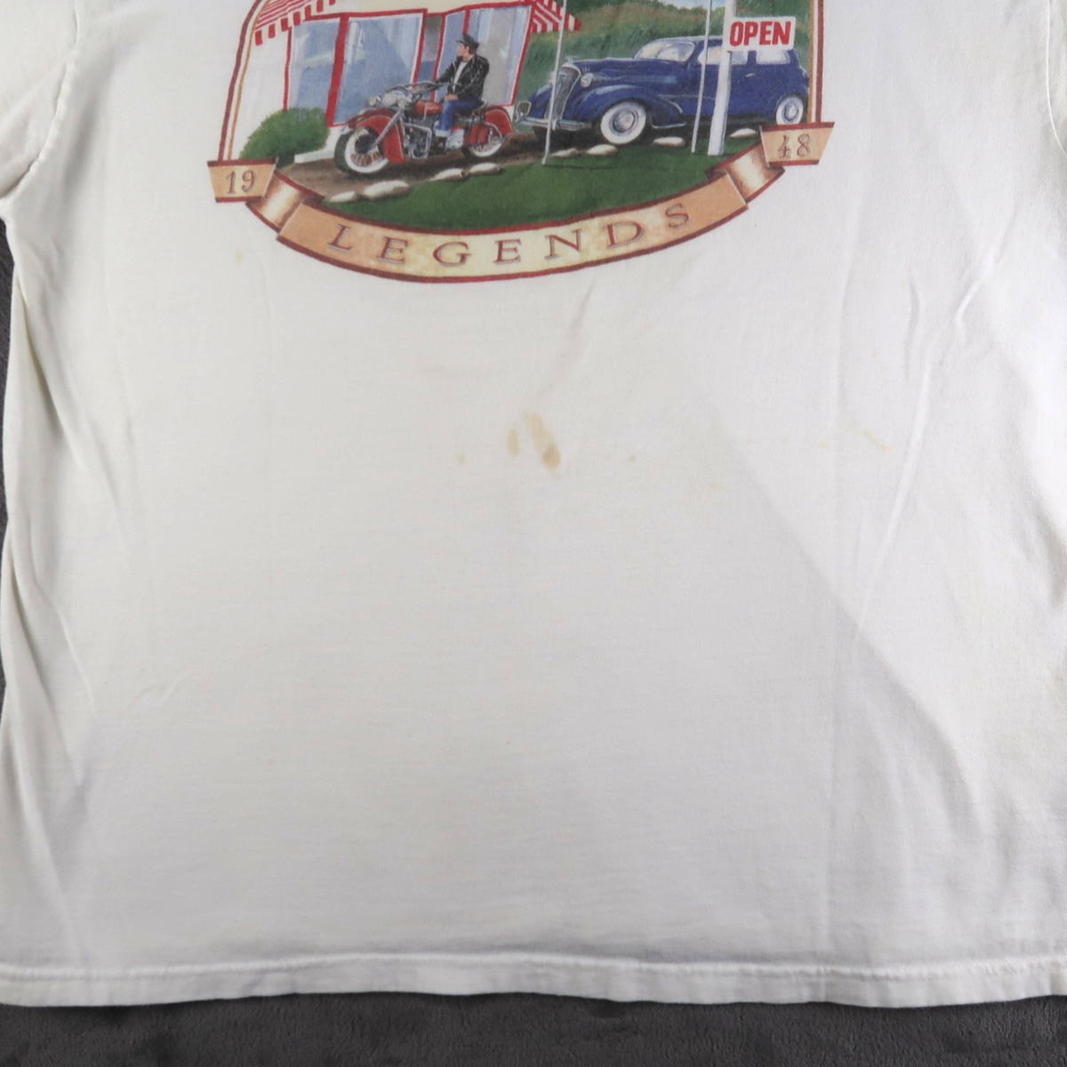 Vintage 90s In-N-Out Burger T Shirt Adult XL White Hanes Tee | eBay