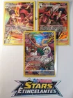 Carte Pokémon Lot 3 TG 09/10/12 /30 EB09 Stars Etincelantes Epée Et Bouclier FR 