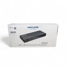 Wavlink WL-UG69DK1 USB-C Ultra 5K Universal Docking Station - Black Sealed