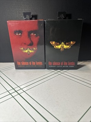 Lot Of 2 Neca Figures - Silence Of The Lambs Prison Escape And Masked Hannibal.