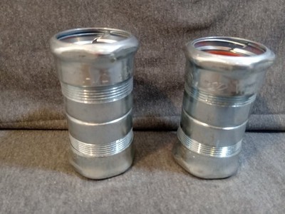 Wet Loc Compression Conduit Coupling Steel Silver ETP 1.5 '' Inch Lot Of 2