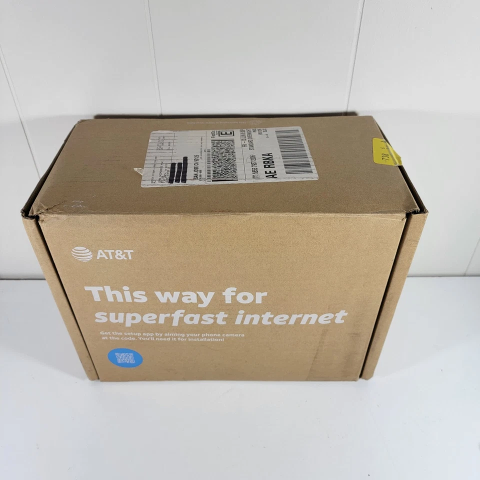 AT&T Model: BGW320-500 WiFi Internet Modem Router Fiber Broadband Gateway - Image 2 of 4