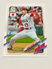 Shohei Ohtani 70th Anniv Angels Topps MLB Baseball Card Used