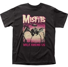 The Misfits Bat-Rat-Spider Mens T Shirt Rock N Roll Music Punk Classic Tee Black