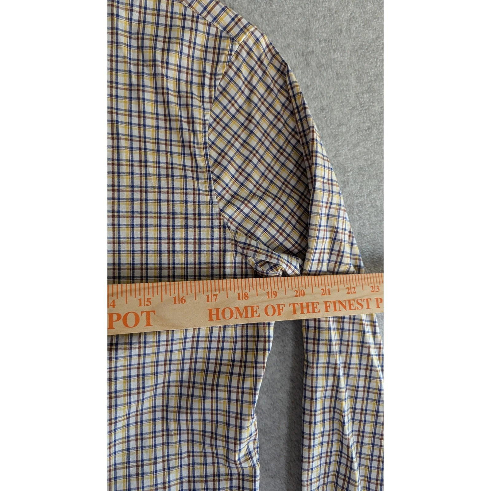 DSquared2 Camicia Uomo Vestito Taglia Tattersall Plaid Multicolore Preppy 50 Italia Lavoro