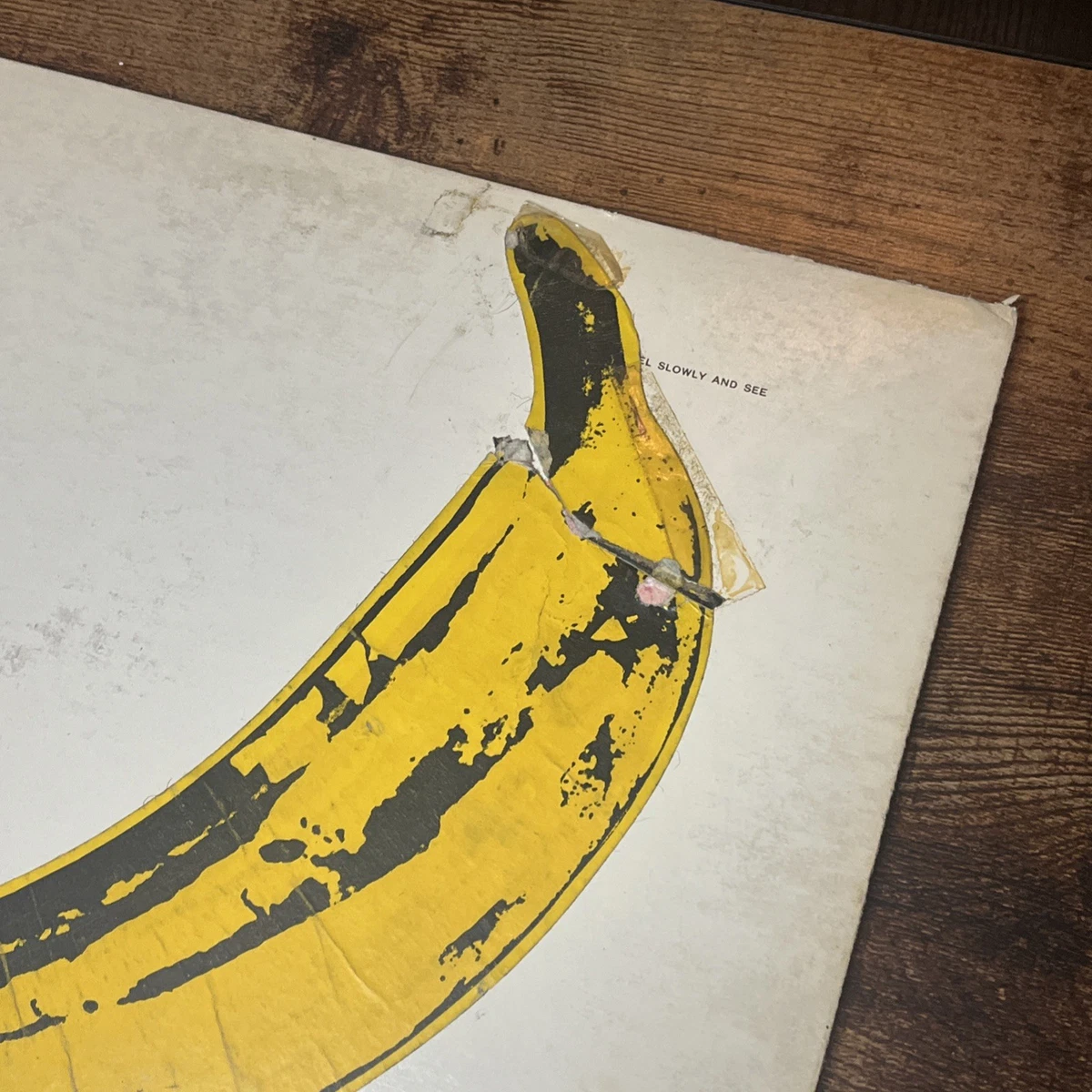 The Velvet Underground & Nico Vinyl Banana Verve V6-5008 Andy Warhol SCRATCHED