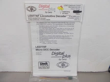 LENZ - DIGITAL PLUS # LE077XF LOCOMOTIVE DECODER ~ NEW IN PACKAGE ~ N SCALE
