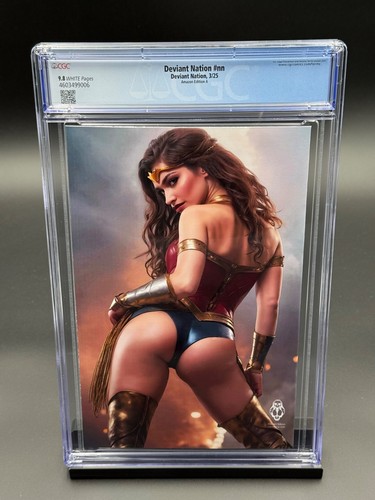 Deviant Nation #nn CGC 9.8 (2025) - Amazon Virgin Edition A Wonder Woman LTD 100 - Picture 2 of 2