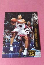 1998 Press Pass Double Threat - Mike Bibby #2 Base (RC) + Retro #2