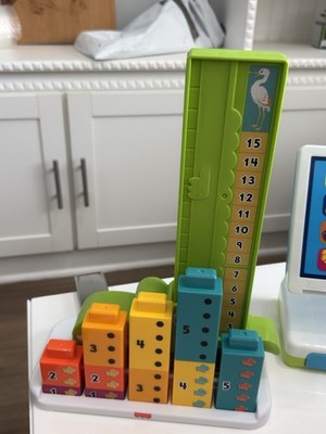Fisher-Price Crocodile Counting Stacker Number Blocks Educational Toy Complete
