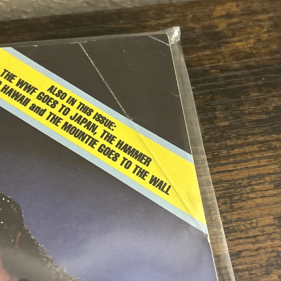 WWF Wrestling Magazine British Bulldog Davey Boy Smith August 1991 w/ Catalog - Image 2 of 3