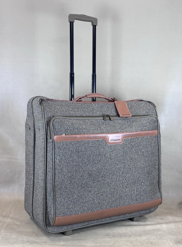 Hartmann Tweed 24” Wheeled Garment Bag Large Rolling Wardrobe Luggage $795 - Image 3 of 4
