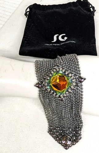 Vintage S G Liquid Metal Collection Bracelet Bagged