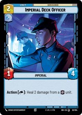 Imperial Deck Officer (62/104) Star Wars Unlimited SWU [Intro Battle: Hoth]