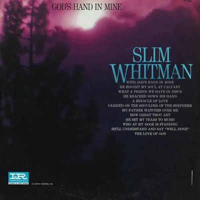 Slim Whitman Gods Hand In Mine MONO Imperial Vinyl LP