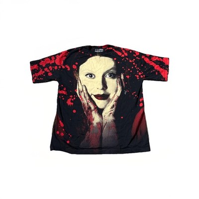 Pearl Mia Goth AOP shirt M MaXXXine A24 Ti West X Rucking Fotten 