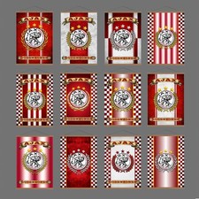 for AJAX Football Club Banner W/ Logo & Nickname; Canvas, Magnetic Wooden Hanger