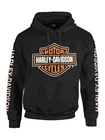 Harley-Davidson Men's Bar & Shield Logo Pullover Hoodie - Black 30297503