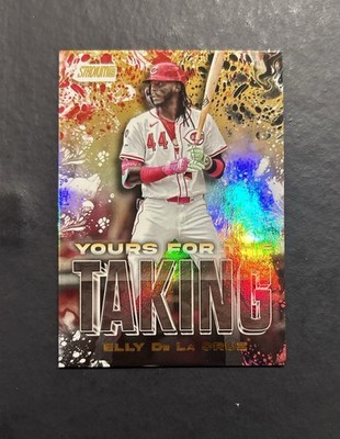 2025 Stadium Club Elly de La Cruz Yours For The Taking YK-20 Gold /50
