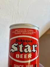 Dubuque Star Beer Can 1980's (Nice)