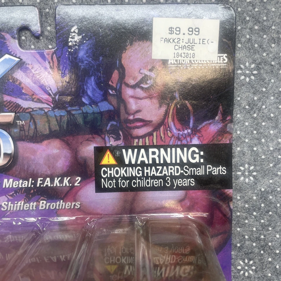 Figura de acción Heavy Metal 2000 Julie Strain F.A.K.K.2 CM006 Clayborn Moore LG Foto 4 de 4