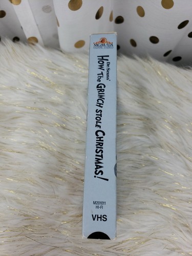 Dr Seuss How The Grinch Stole Christmas VHS Cartoon Vintage 1966 Version - Picture 2 of 7