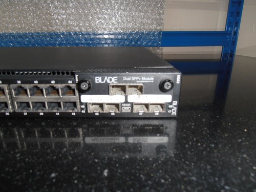 Blade Network Technologies RackSwitch G8000 48 Port Gig Switch + SFP+ Module - Picture 5 of 5