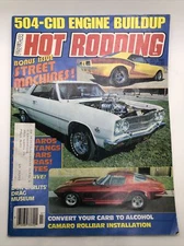 Popular Hot Rodding July 1981 Street Machines, 504-CID Engine Buildup 