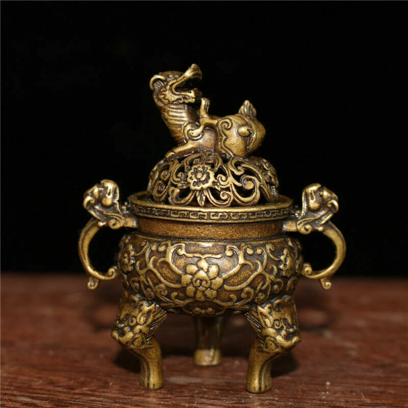 中国风铜制香炉| eBay
