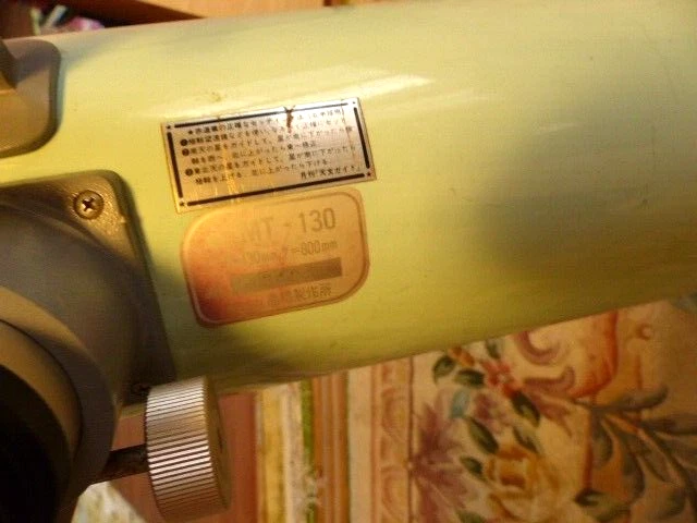 Takahashi MT-130 Newtonian Telescope 130mm f/6.1 with Finder Scope Junk - Image 4 of 4