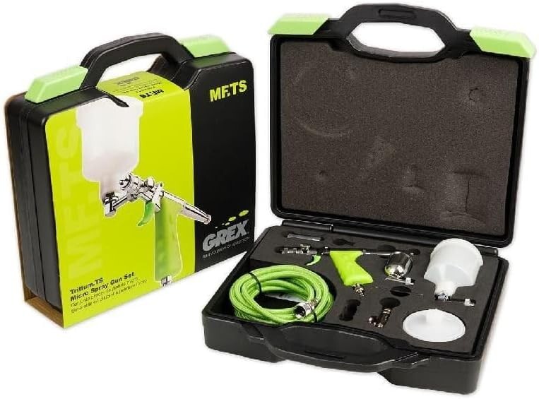 Grex Tritium.TS7 Side Gravity Feed Micro Spray Gun Set, 0.7mm MF.TS7