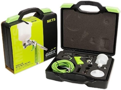 Grex Tritium.TS7 Side Gravity Feed Micro Spray Gun Set, 0.7mm MF.TS7
