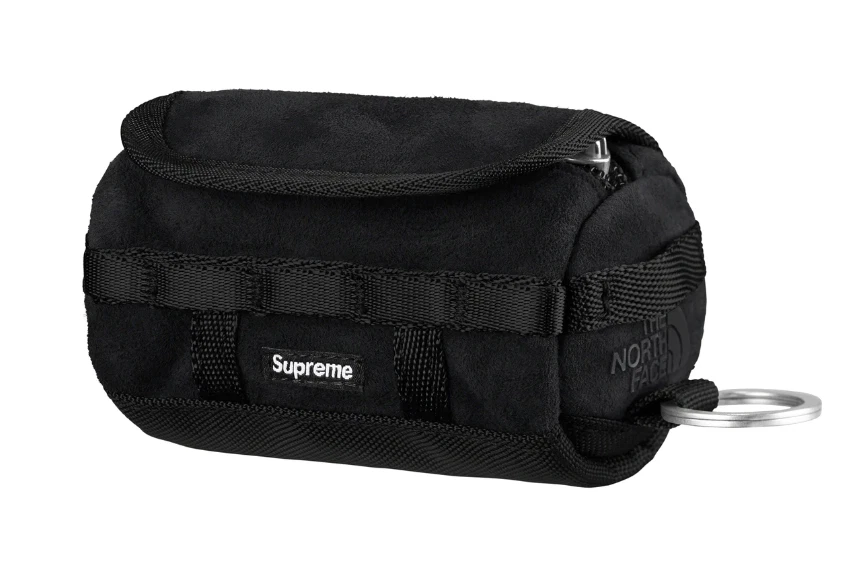 Supreme the north face leather base camp duffel black cheap