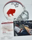 BILLY SHAW AUTOGRAPHED VSR4 THROWBACK MINI HELMET BUFFALO BILLS HOF 1999 JSA