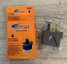Pro-Jet Black Ink Cartridge PJ-LC47BK PJ-LC900BK NEW
