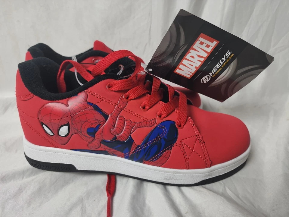 Heelys Youth Spider-Man Skate Shoes HES10498 Red Sneakers - Image 2 of 4