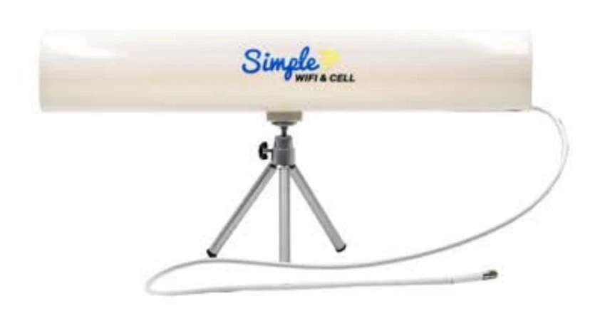 White Yagi Indoor Desktop Cantenna Wi-Fi 2.4 GHz  WiFi Antenna 15dBi booster - Image 4 of 4