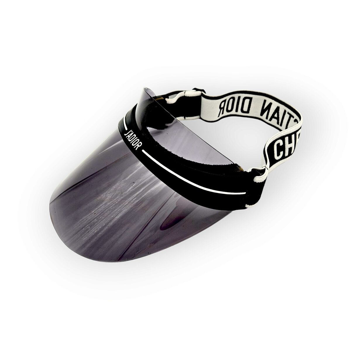 CHRISTIAN DIOR - Club1 0H3 J'ADIOR Tennis Gray Sun Visor CHRISTIAN DIOR - Club1 0H3 J'ADIOR Tennis Gray Sun Visor