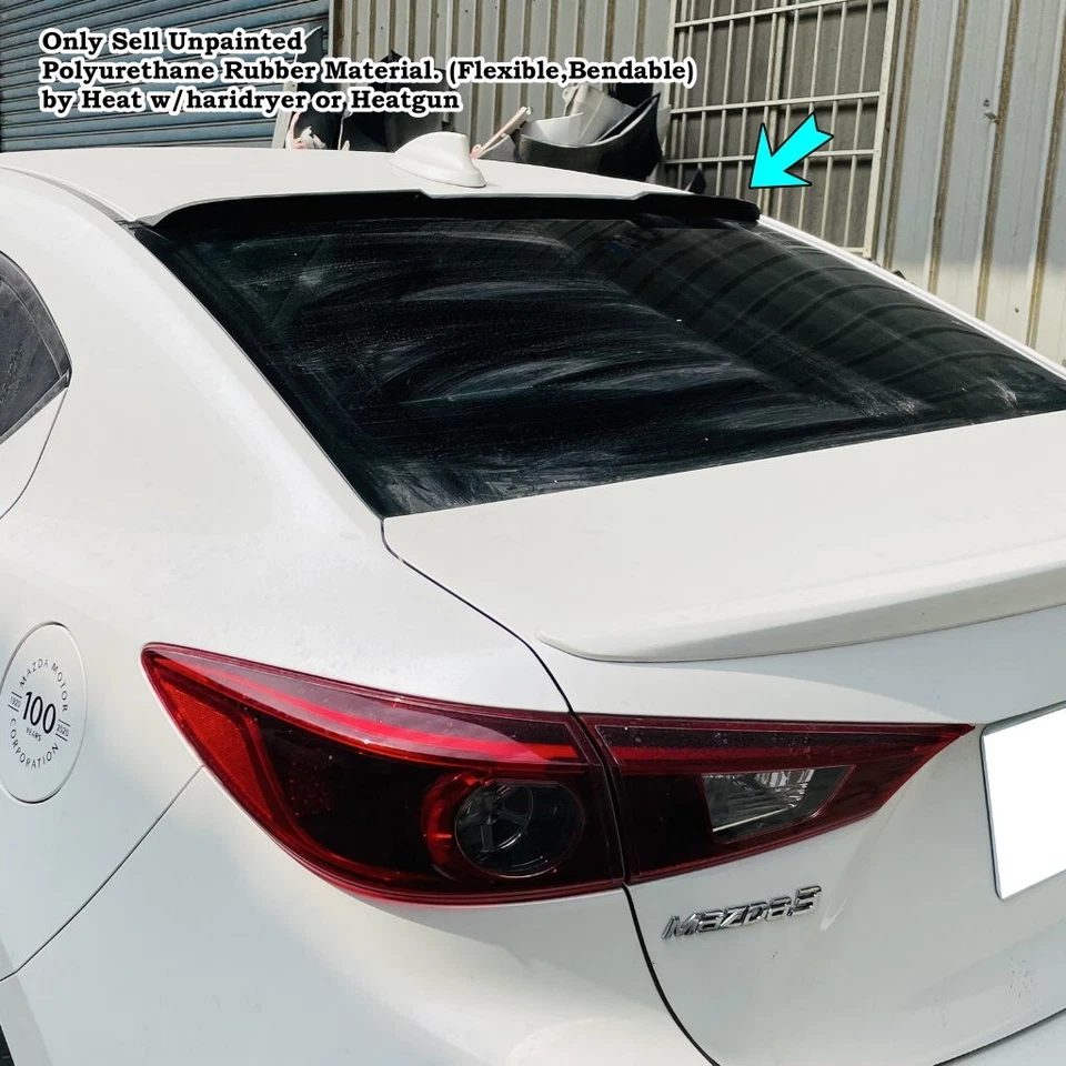 Alerón labial de techo trasero Stock 244RG para BMW Serie 7 G11 G12 Sedán 2016~2022 Foto 3 de 4